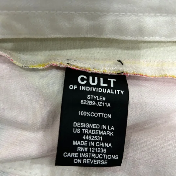 Cult of Individuality Sex Pistols denim jacket. one sz vest rock rocker Bollocks - Picture 4 of 9